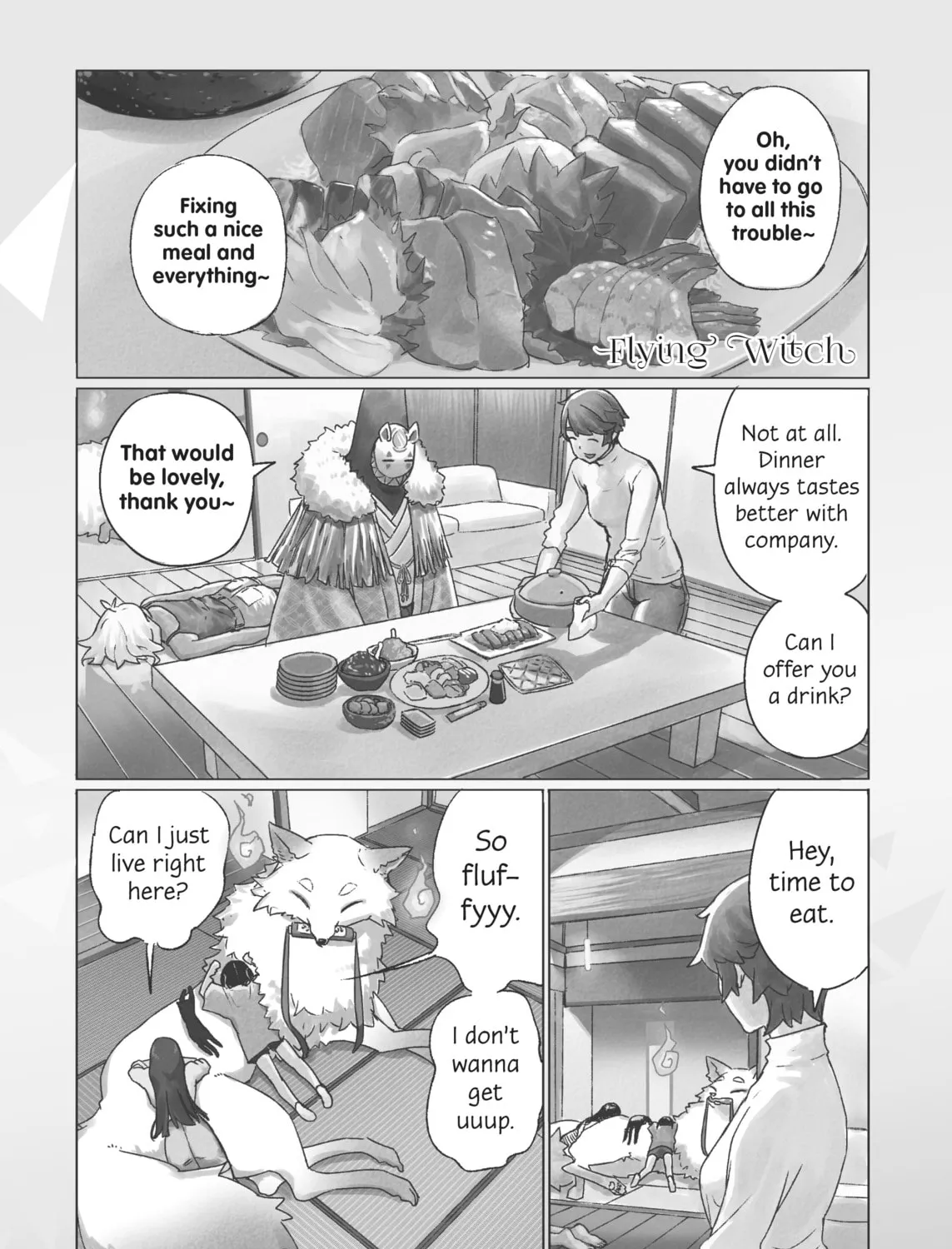 Flying Witch Chapter 73 page 1 - 