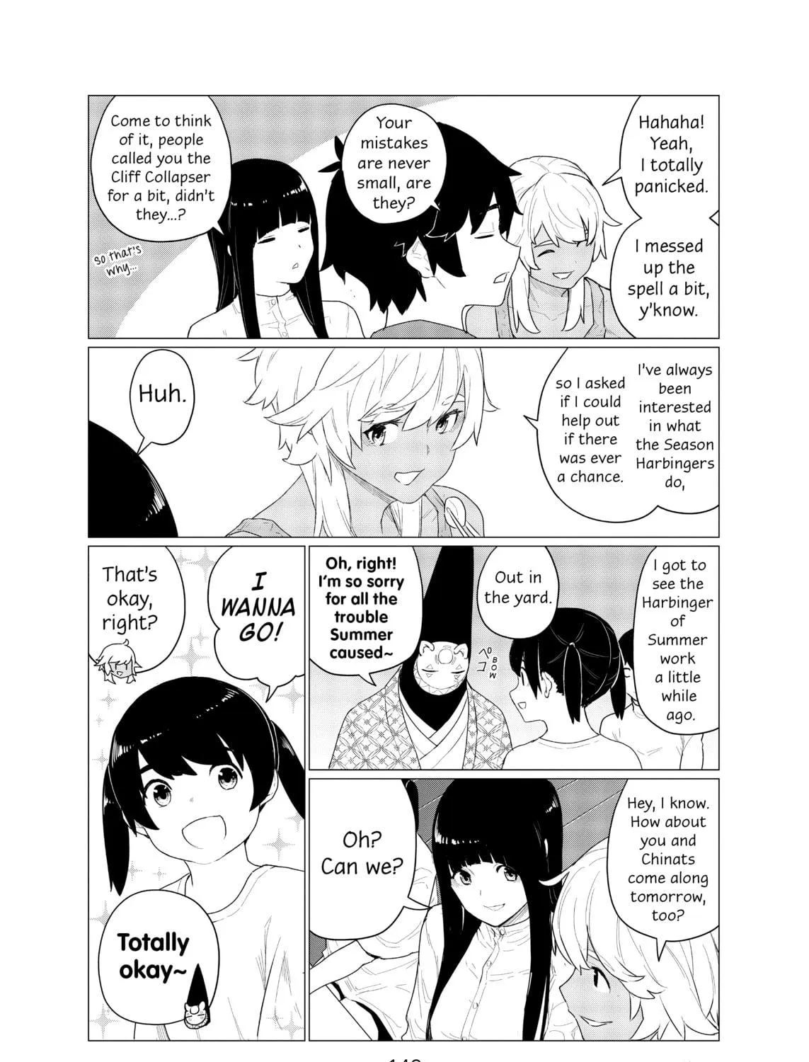 Flying Witch Chapter 73 page 9 - 