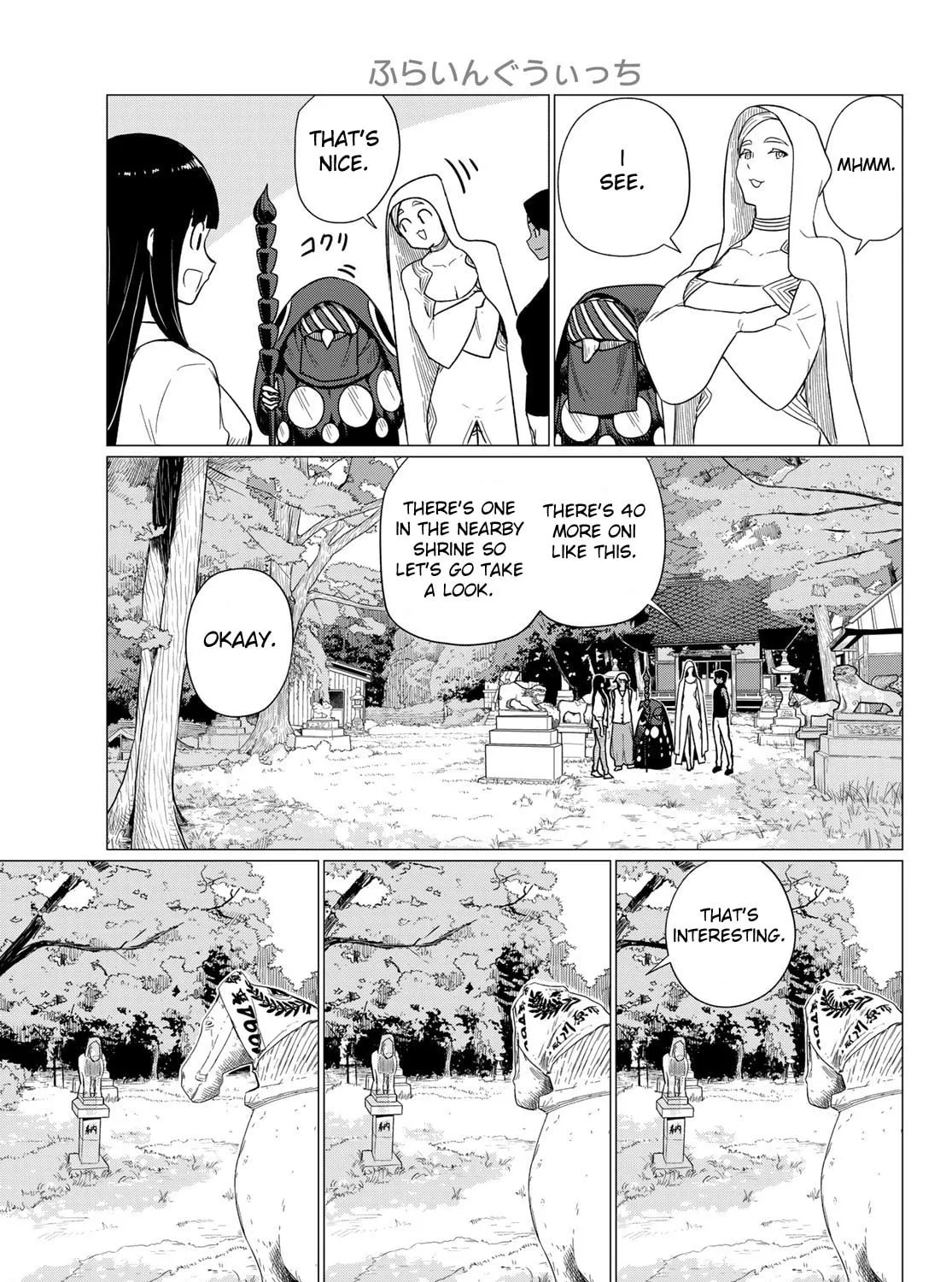 Flying Witch Chapter 75 page 45 - 