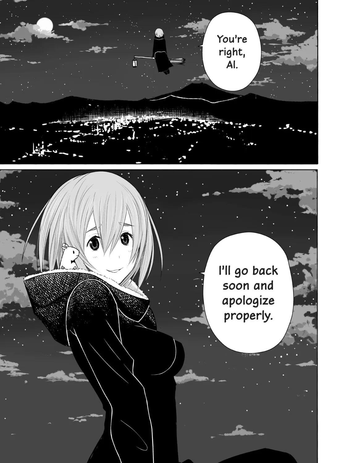 Flying Witch Chapter 9 page 55 - 