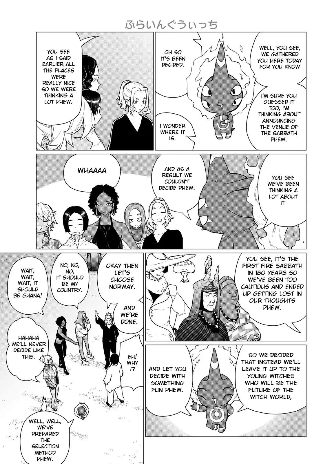 Flying☆Witch Chapter 81 page 22 - 