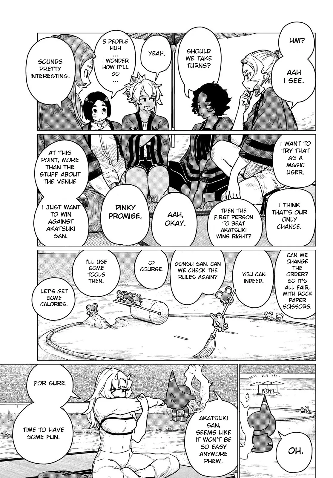 Flying☆Witch Chapter 83 page 19 - 