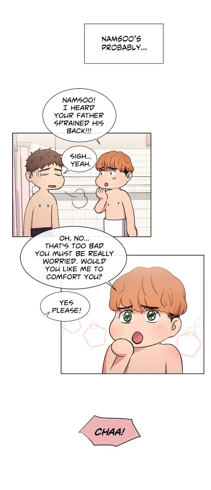 Following Namsoo to the Bathhouse Chapter 24 page 34 - 