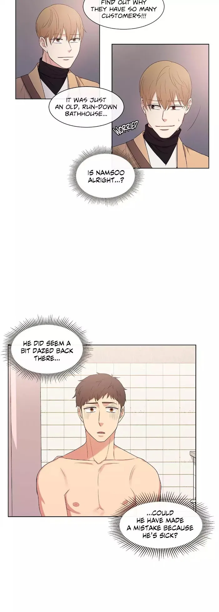 Following Namsoo to the Bathhouse Chapter 33 page 12 - 