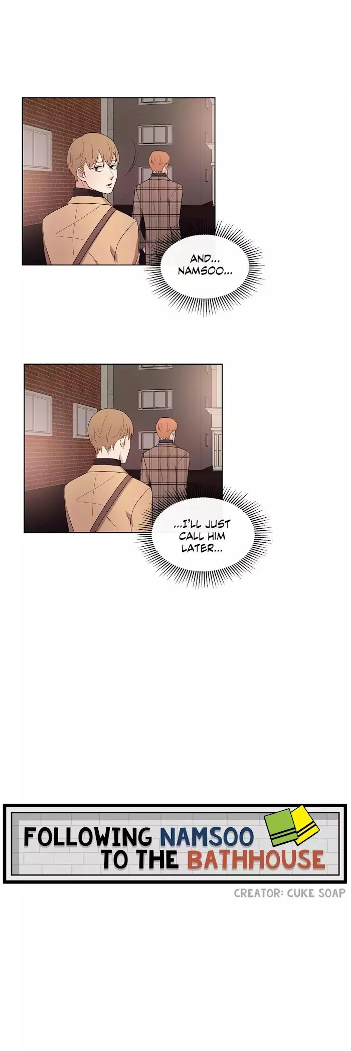 Following Namsoo to the Bathhouse Chapter 34 page 1 - 