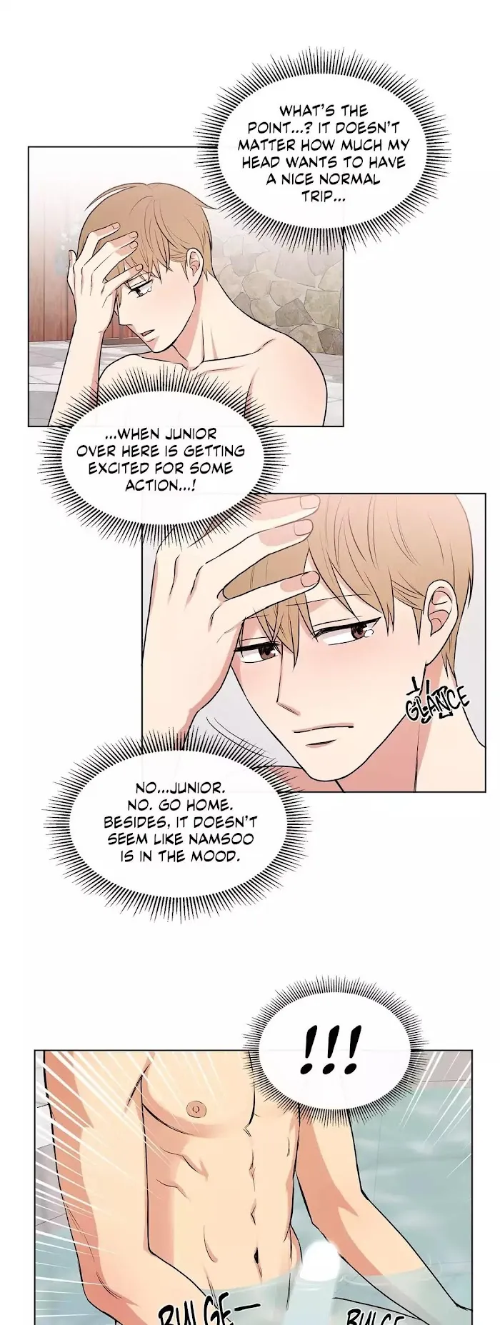 Following Namsoo to the Bathhouse Chapter 42 page 19 - 