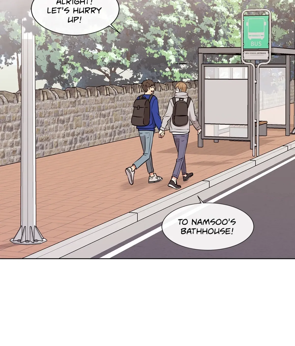 Following Namsoo to the Bathhouse Chapter 46 page 95 - 