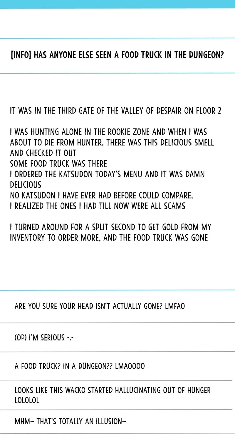 Food Truck Owner inside the Dungeon Chapter 5 page 43 - 