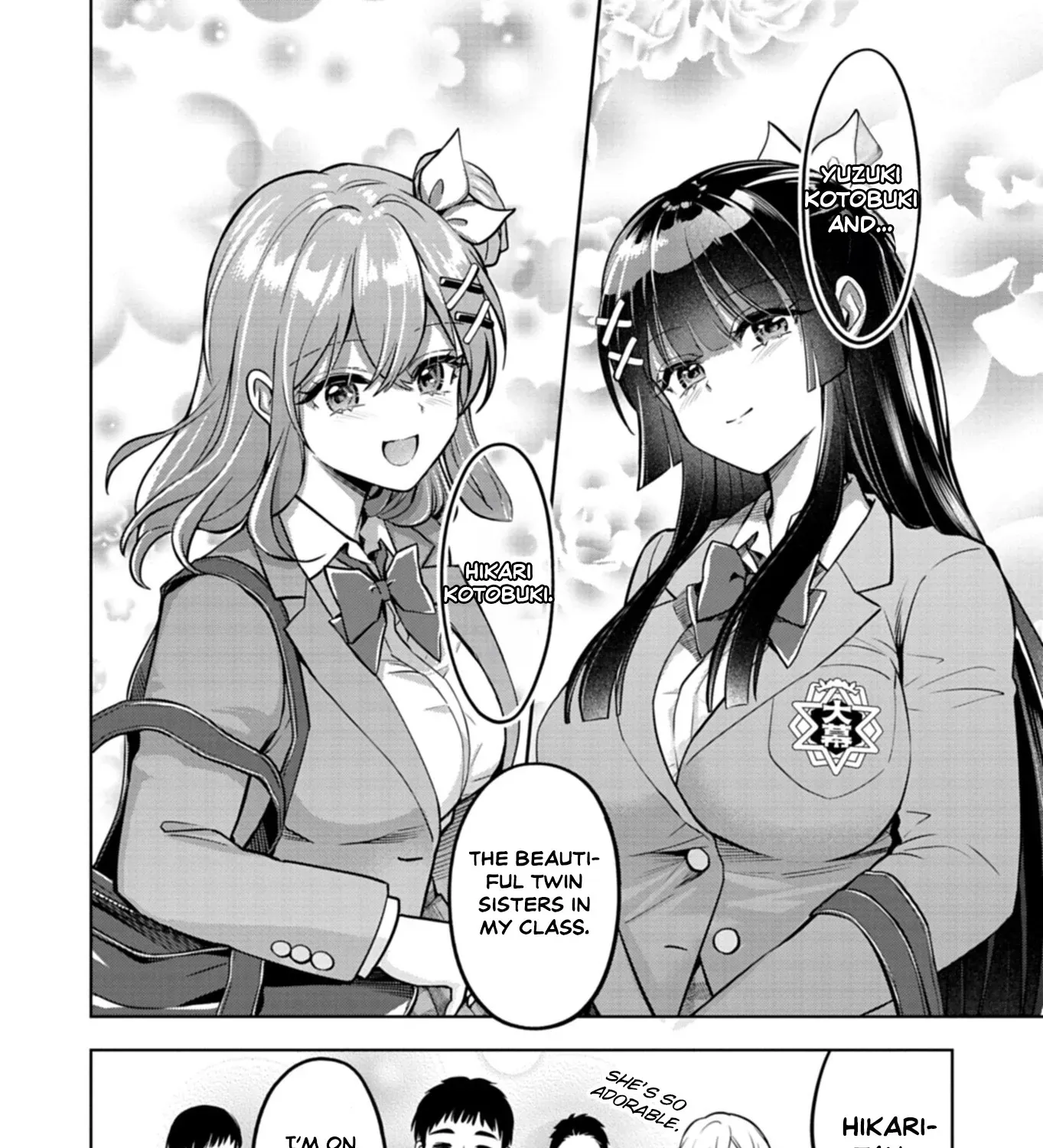 For saving an elderly collapsed women, I got to date her beautiful twin daughters Chapter 1 page 39 - 