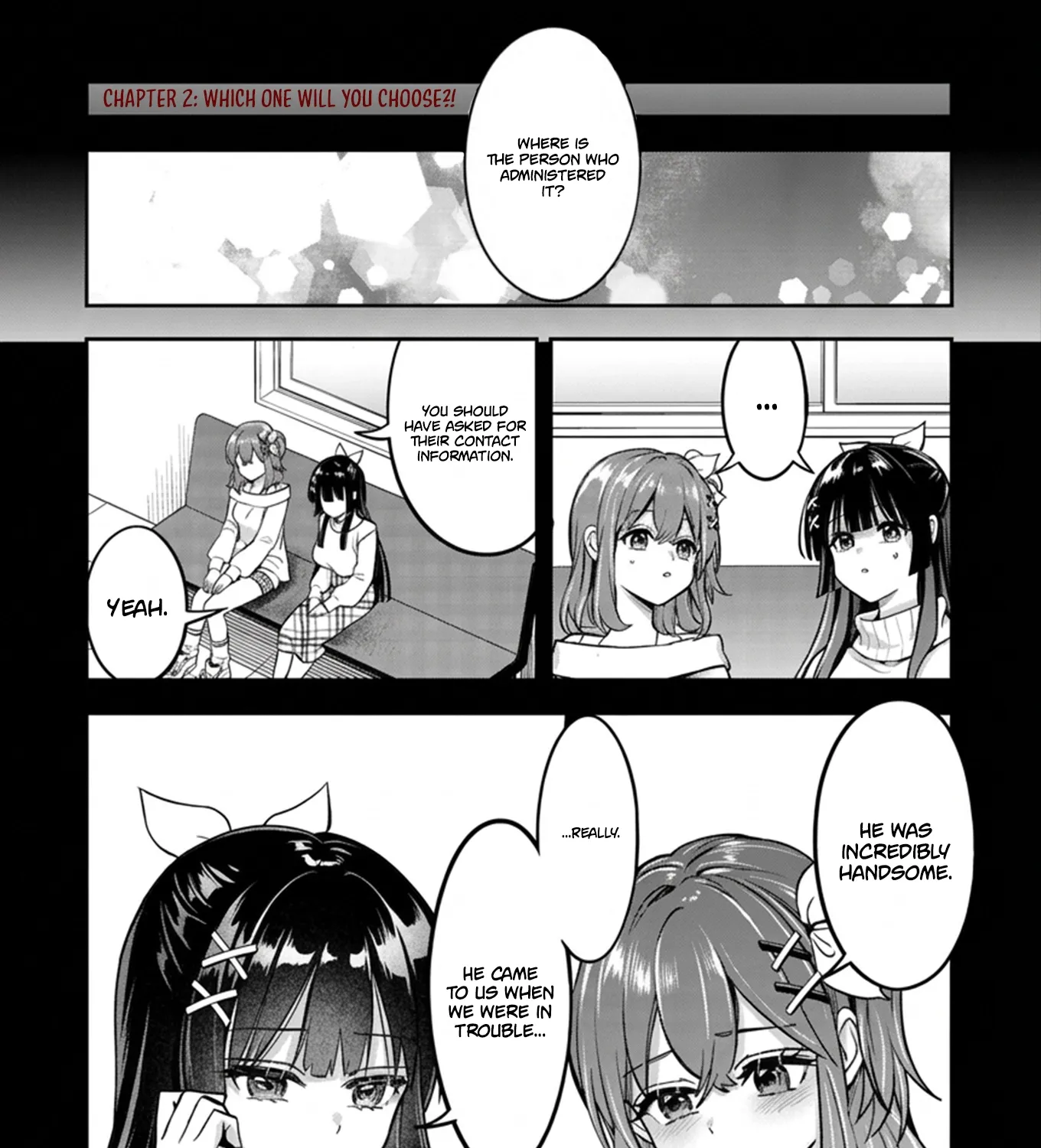 For saving an elderly collapsed women, I got to date her beautiful twin daughters Chapter 2.1 page 3 - 