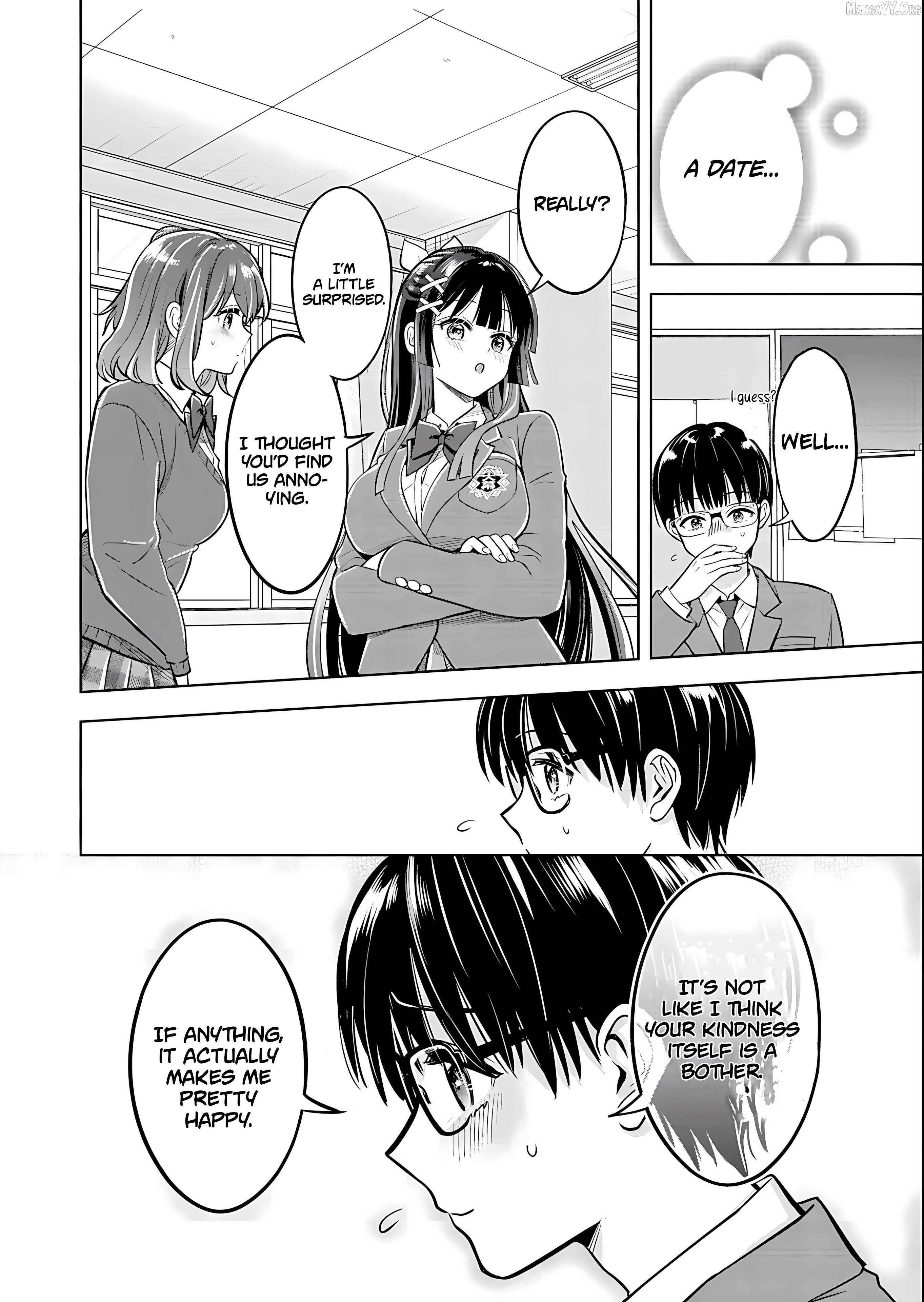 For saving an elderly collapsed women, I got to date her beautiful twin daughters Chapter 2.2 page 12 - 
