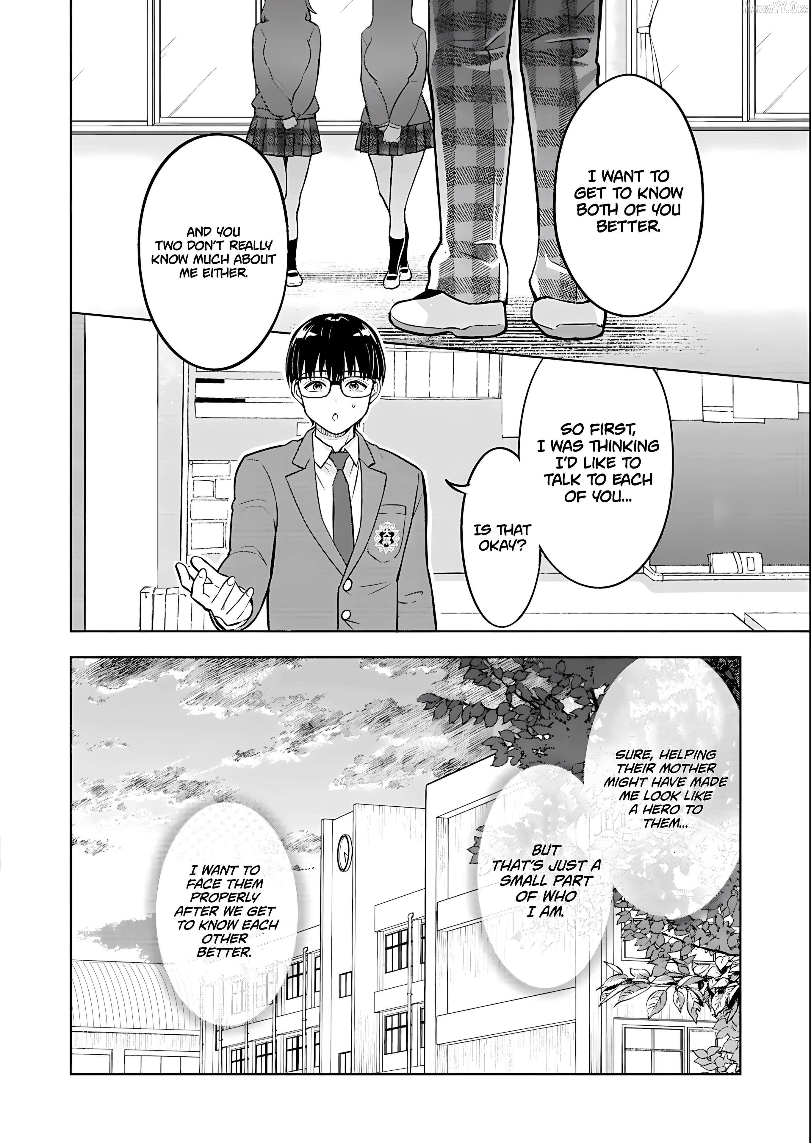 For saving an elderly collapsed women, I got to date her beautiful twin daughters Chapter 2.2 page 14 - 