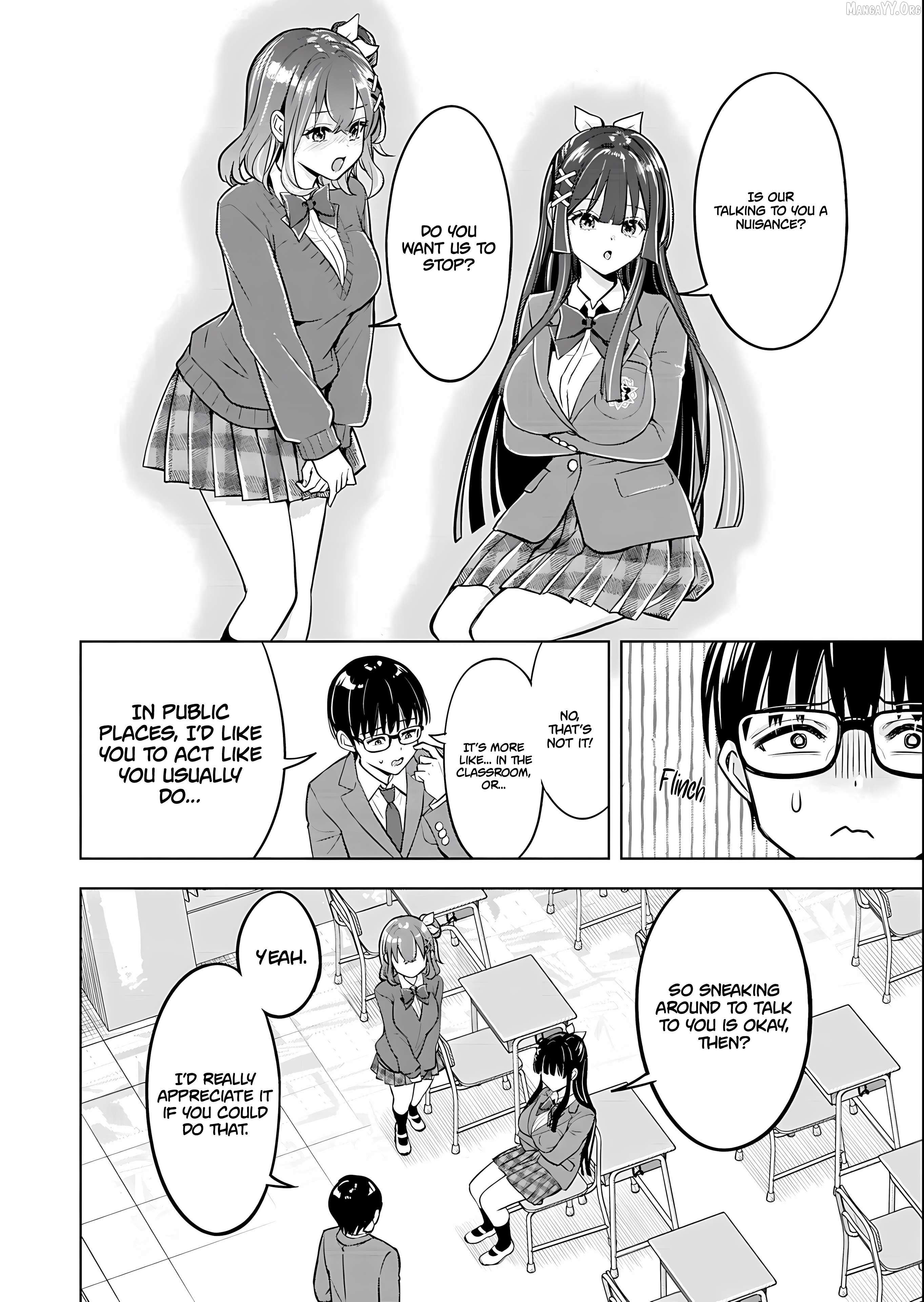 For saving an elderly collapsed women, I got to date her beautiful twin daughters Chapter 2.2 page 10 - 