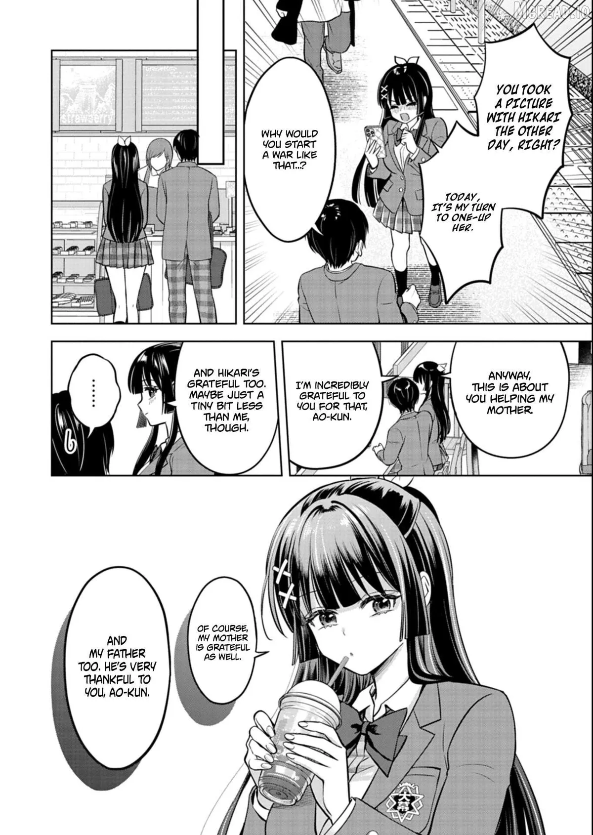 For saving an elderly collapsed women, I got to date her beautiful twin daughters Chapter 5 page 13 - 