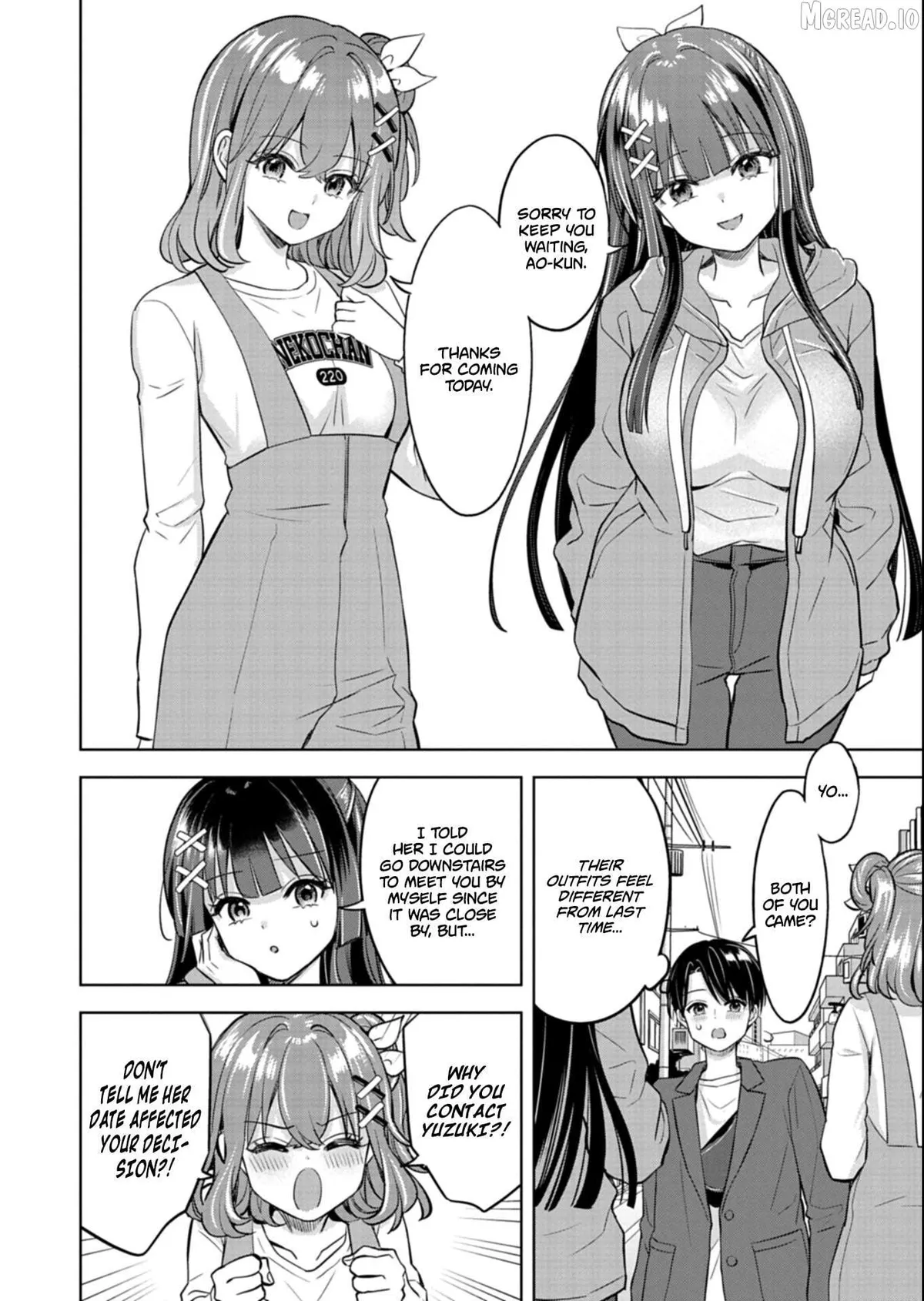 For saving an elderly collapsed women, I got to date her beautiful twin daughters Chapter 5 page 23 - 