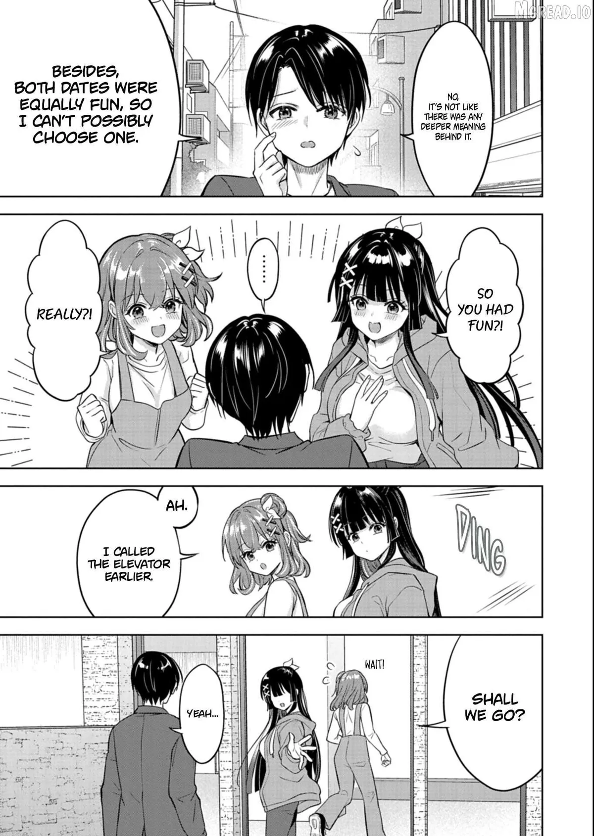 For saving an elderly collapsed women, I got to date her beautiful twin daughters Chapter 5 page 24 - 