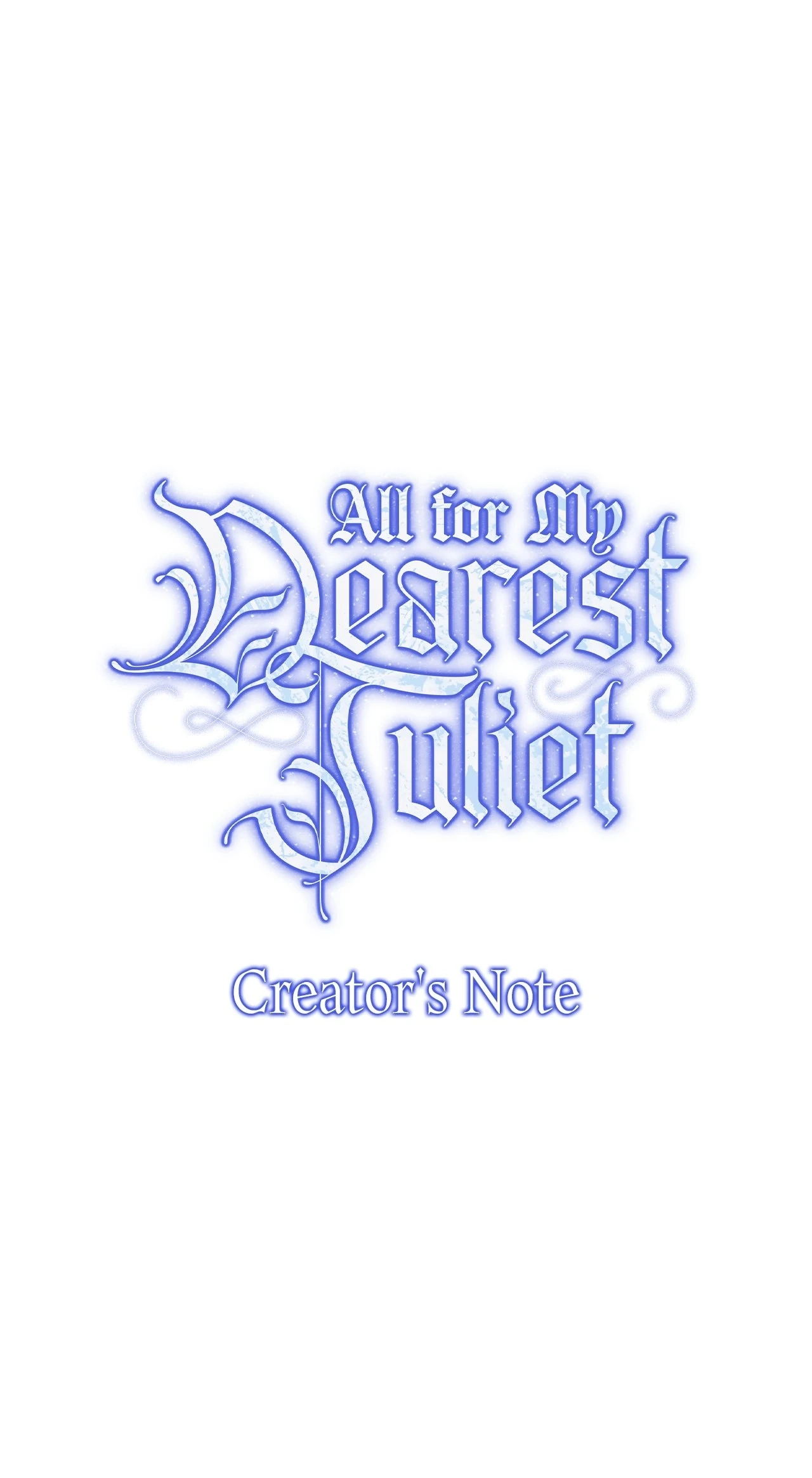 For The Beautiful Juliet Chapter 48.1 page 1 - 