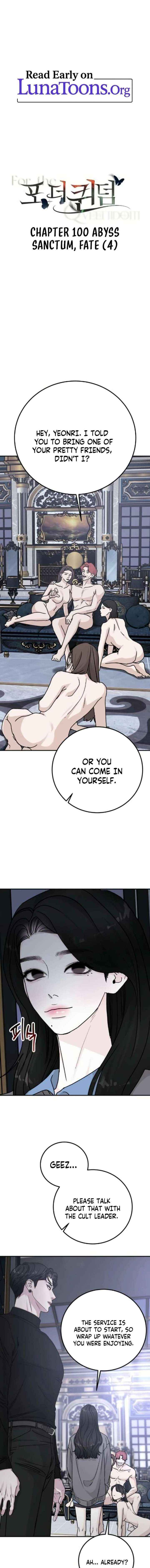 For the Queendom Chapter 100 page 1 - 