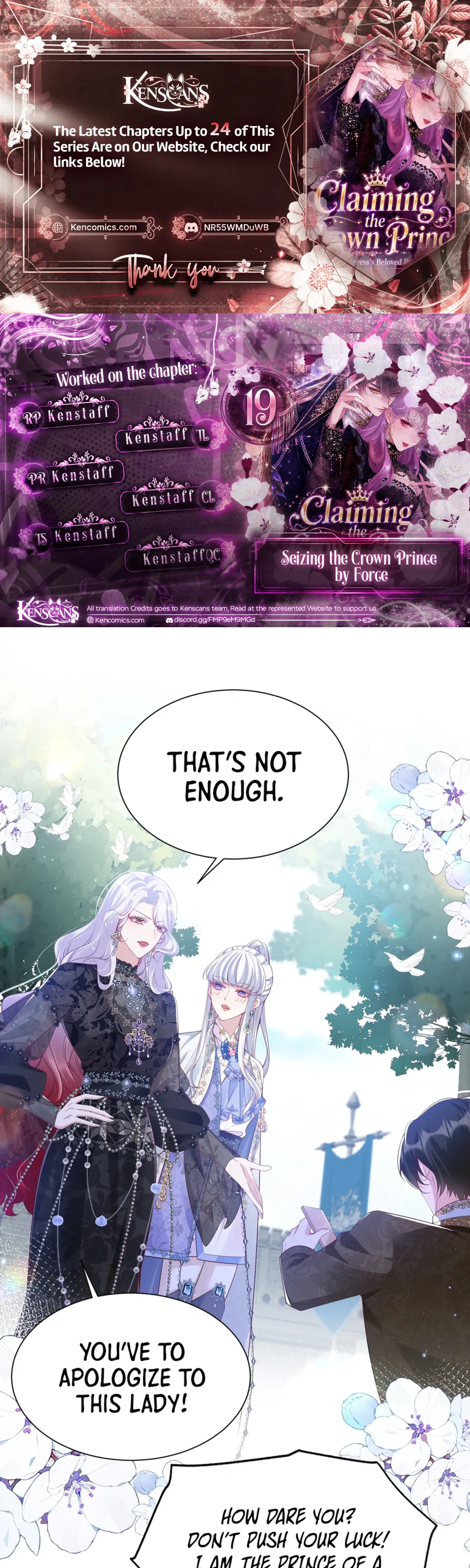 Forcibly Occupy His Highness the Prince Chapter 19 page 1 - 