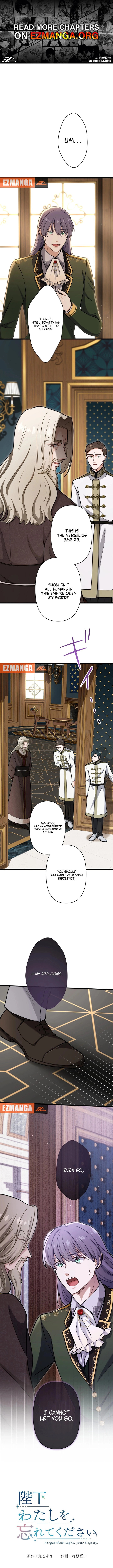 Forget That Night, Your Majesty Chapter 65 page 1 - 