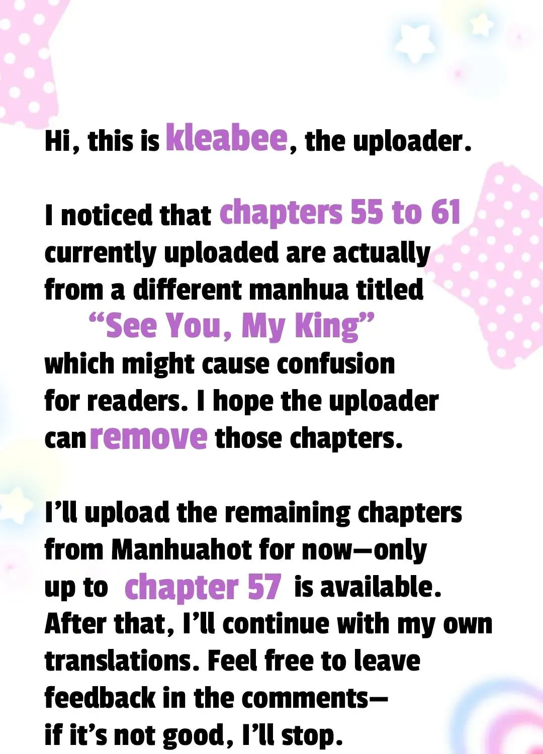 Former King Chapter 61.3 page 1 - 