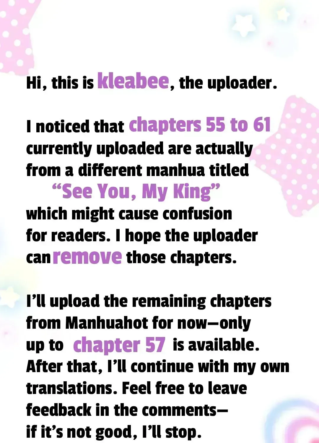 Former King Chapter 62 page 1 - 