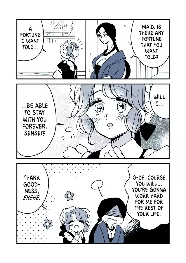 Fortune Teller and Maid-chan Chapter 2 page 9 - 