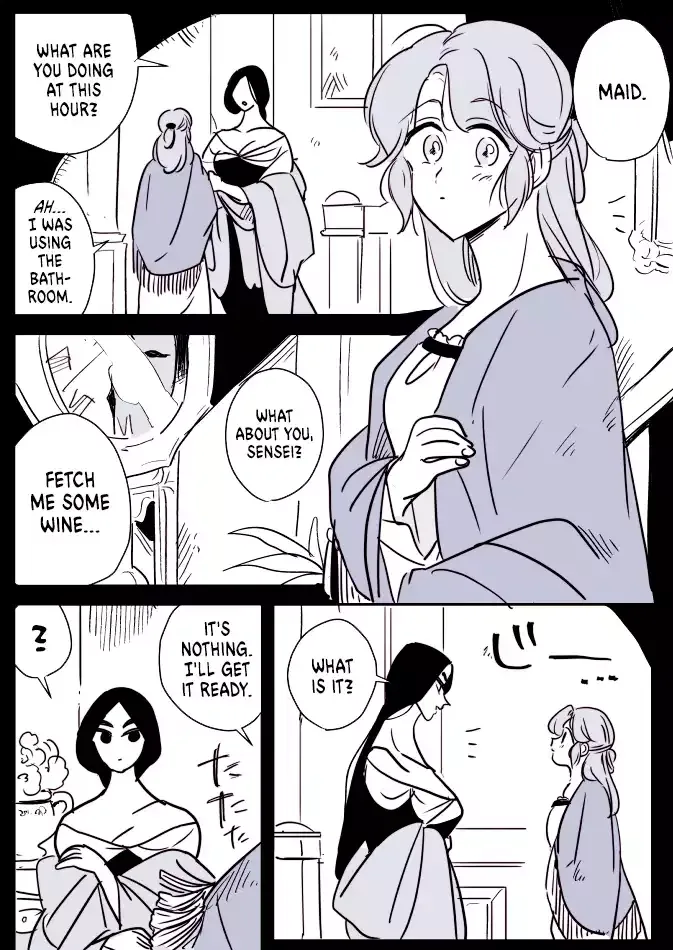 Fortune Teller and Maid-chan Chapter 3 page 9 - 