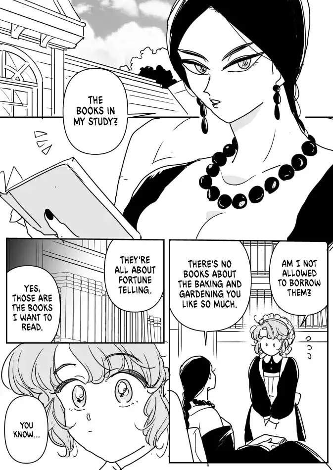Fortune Teller and Maid-chan Chapter 4 page 1 - 