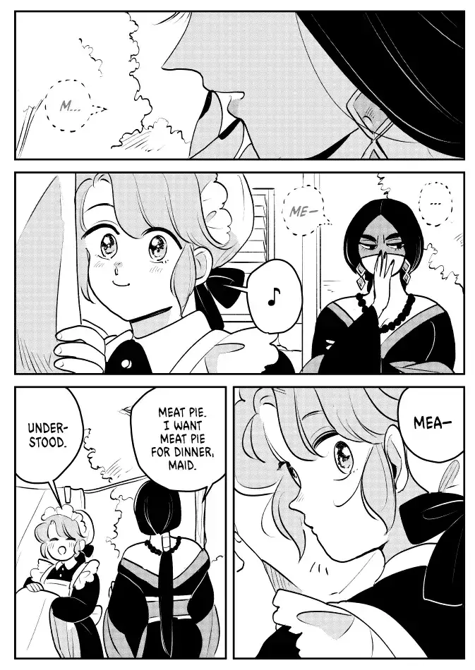 Fortune Teller and Maid-chan Chapter 4 page 4 - 