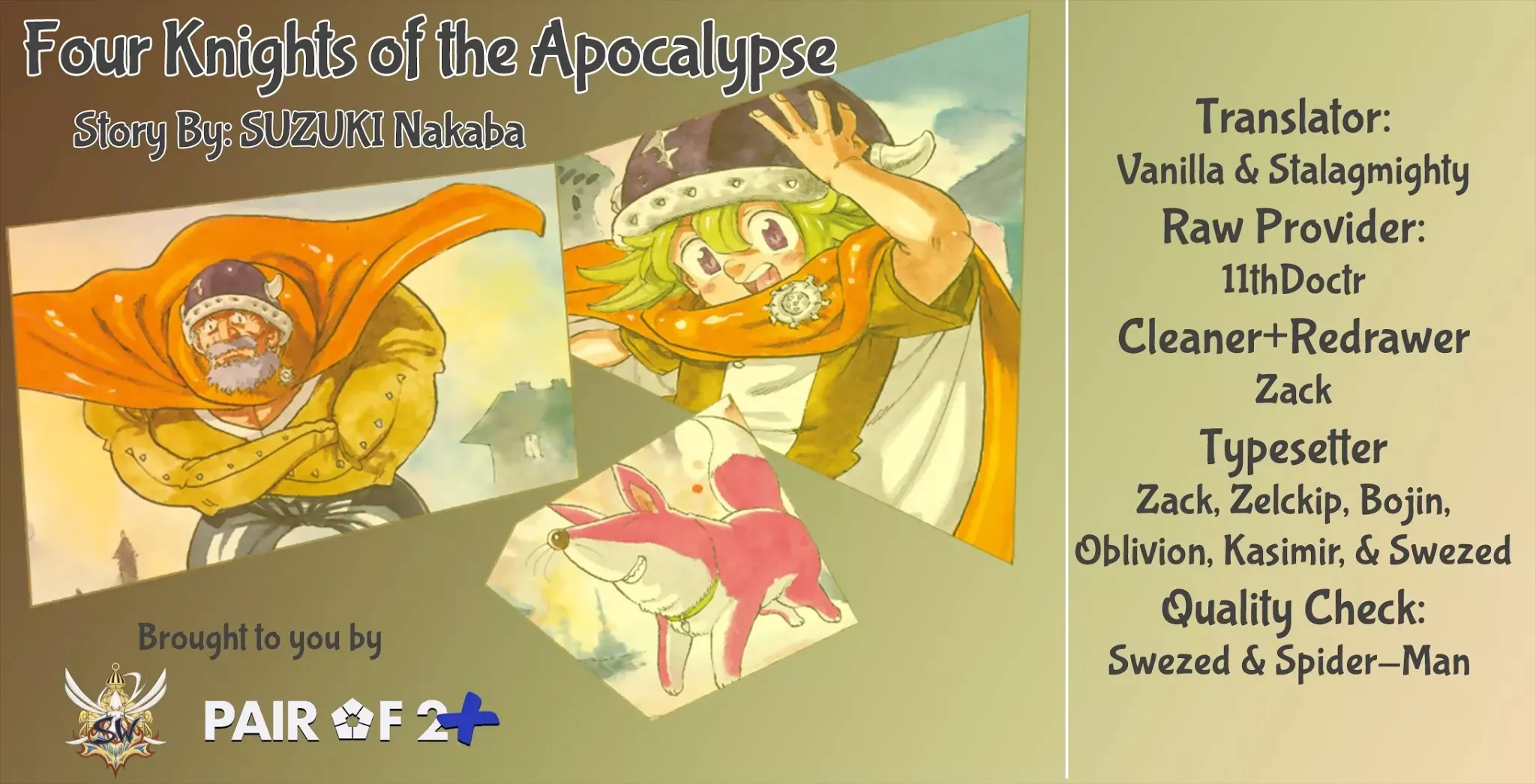 Four Knights of the Apocalypse Chapter 1 page 2 - 