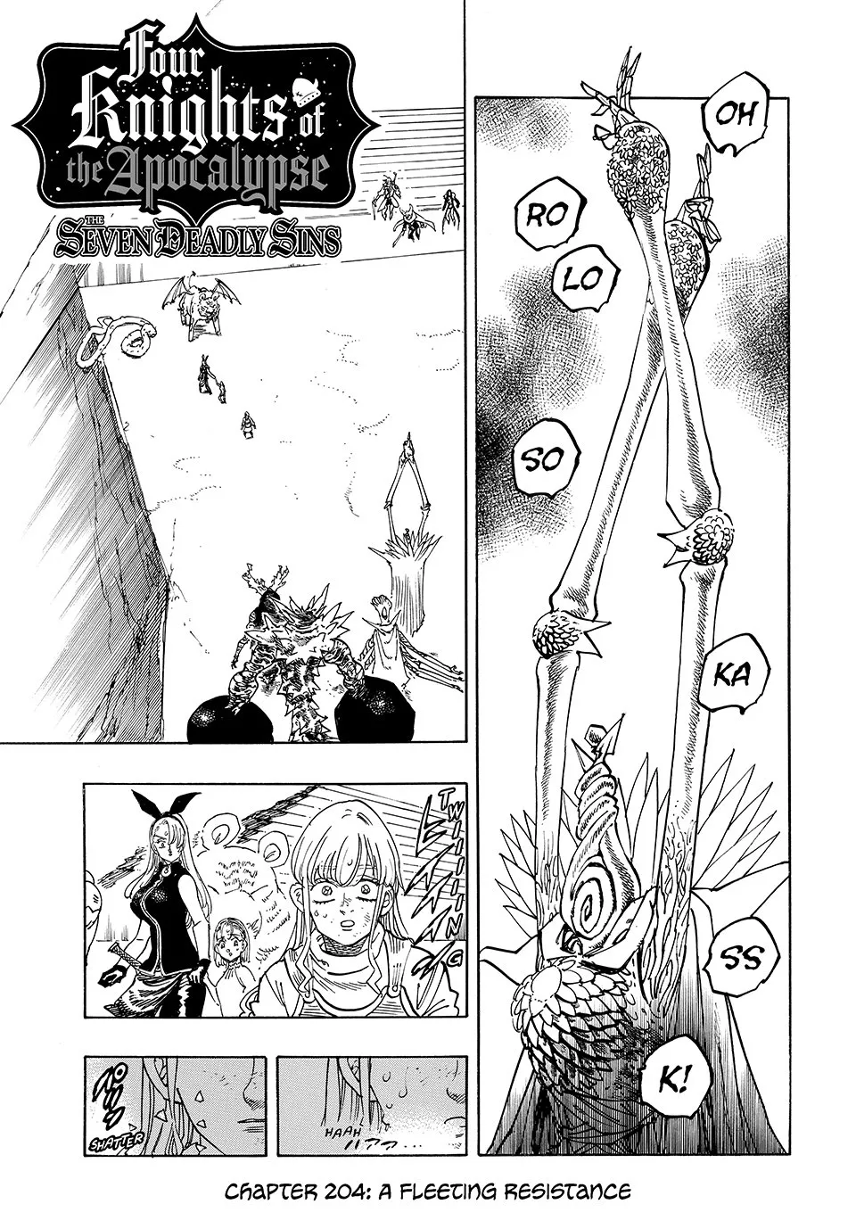Four Knights of the Apocalypse Chapter 204 page 1 - 