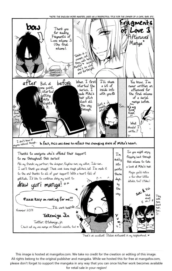 Fragments of Love Chapter 15.6 page 13 - 