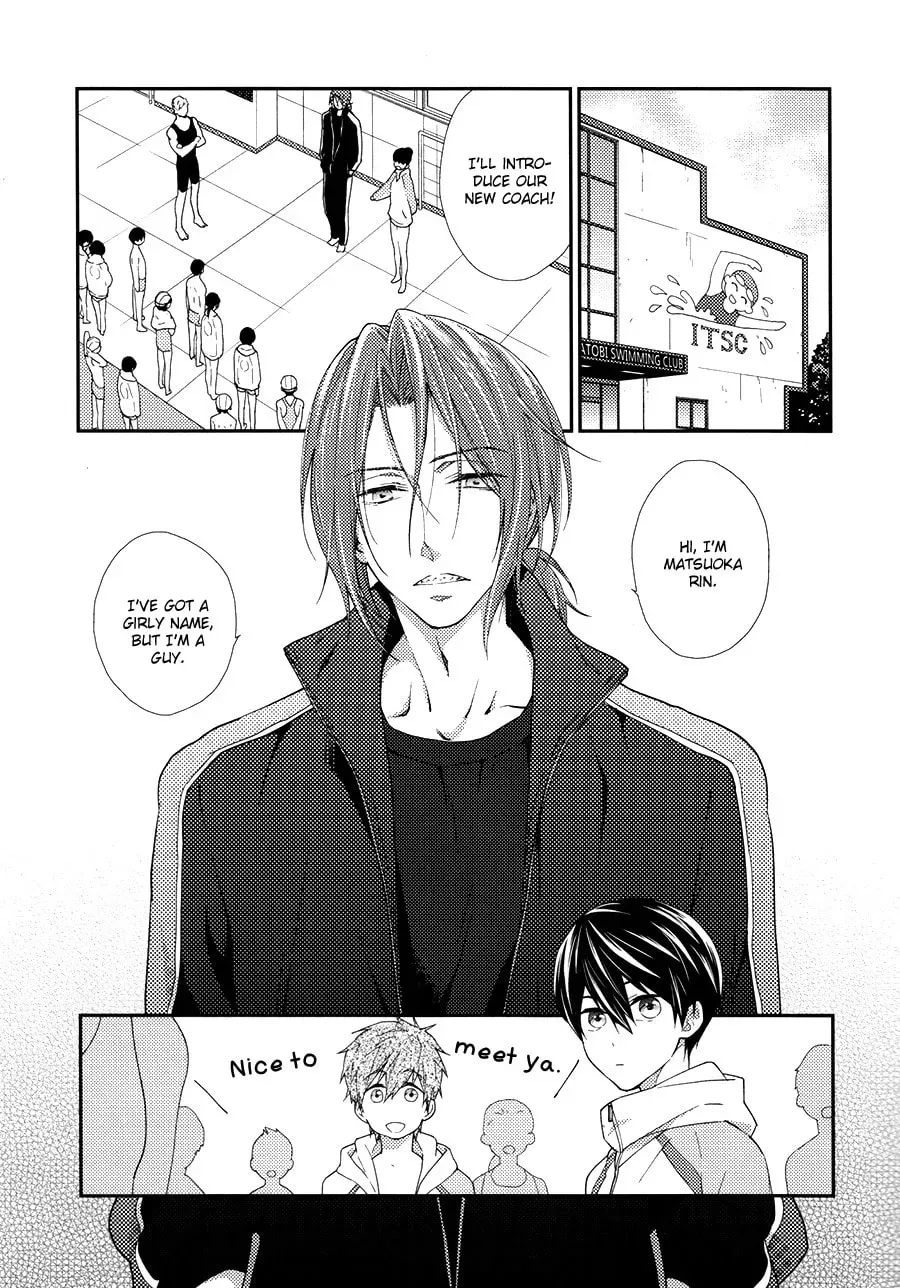Free! dj - Eikan wa Kimi ni Kagayaku Chapter 0 page 2 - 