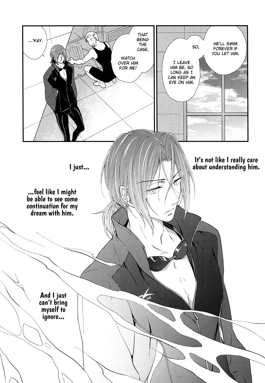 Free! dj - Eikan wa Kimi ni Kagayaku Chapter 0 page 10 - 