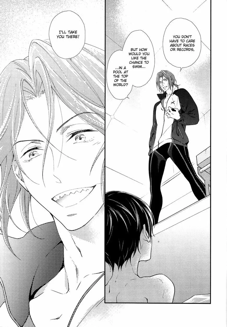 Free! dj - Eikan wa Kimi ni Kagayaku Chapter 1 page 20 - 