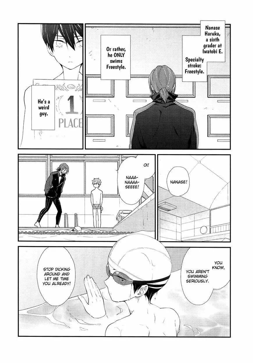 Free! dj - Eikan wa Kimi ni Kagayaku Chapter 1 page 7 - 