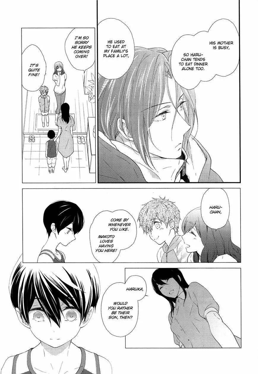 Free! dj - Eikan wa Kimi ni Kagayaku Chapter 2 page 11 - 