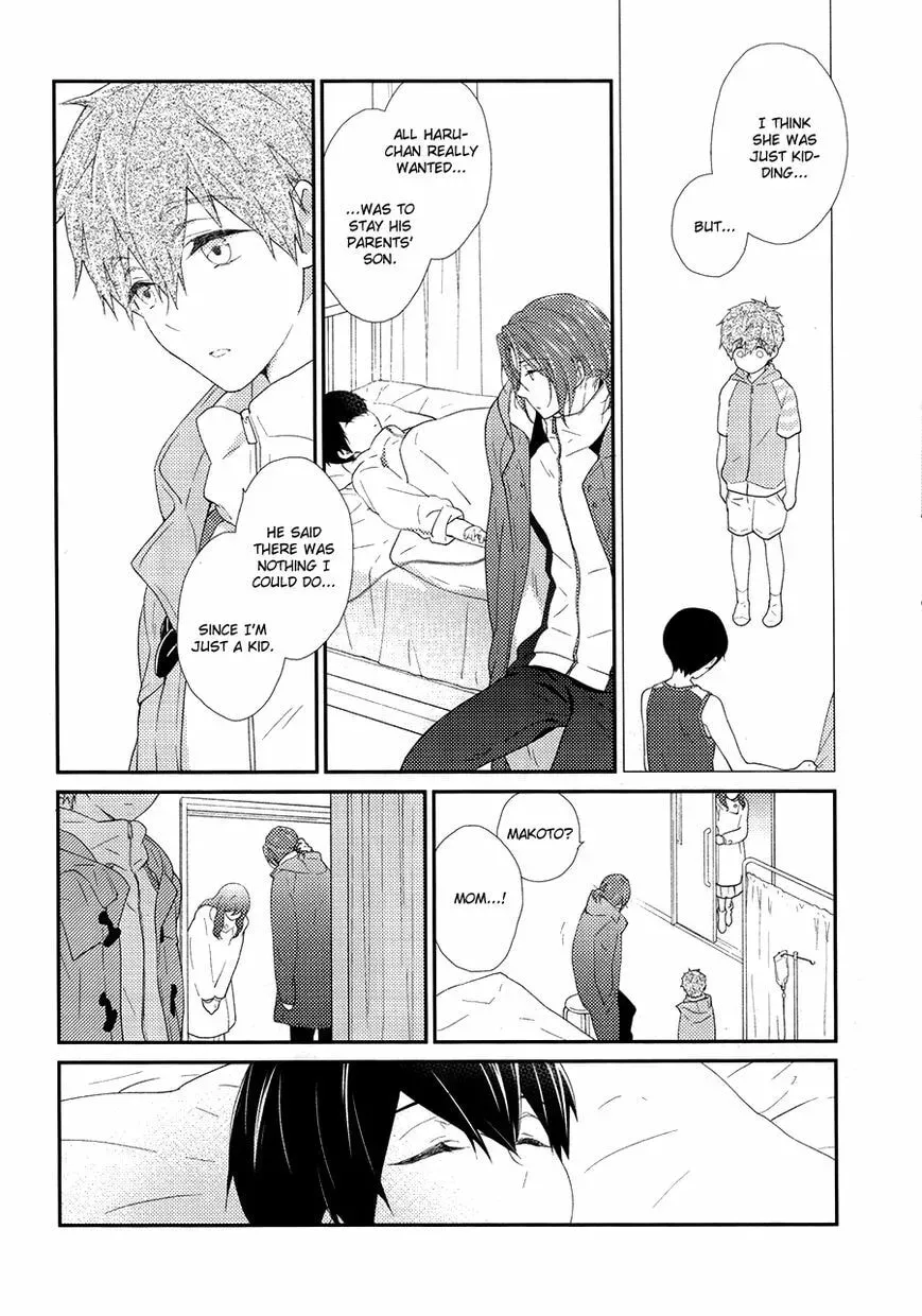 Free! dj - Eikan wa Kimi ni Kagayaku Chapter 2 page 12 - 