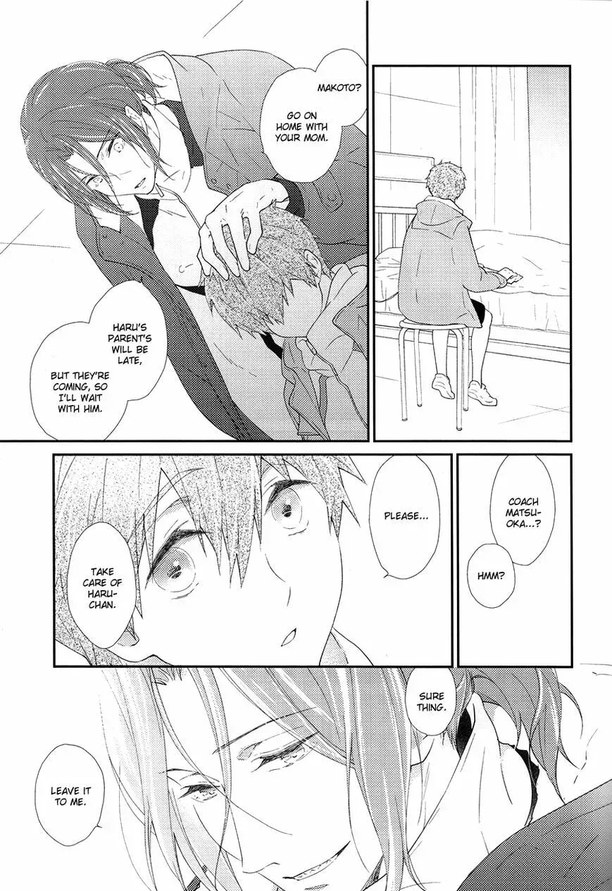 Free! dj - Eikan wa Kimi ni Kagayaku Chapter 2 page 13 - 