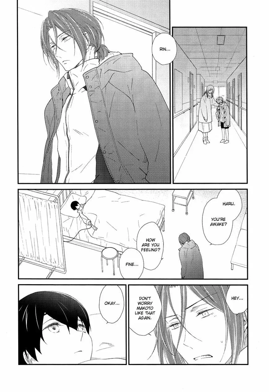 Free! dj - Eikan wa Kimi ni Kagayaku Chapter 2 page 14 - 