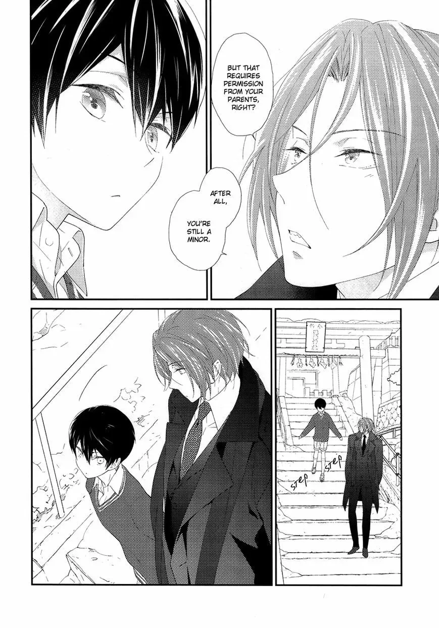 Free! dj - Eikan wa Kimi ni Kagayaku Chapter 2 page 24 - 