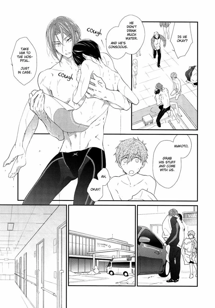 Free! dj - Eikan wa Kimi ni Kagayaku Chapter 2 page 9 - 