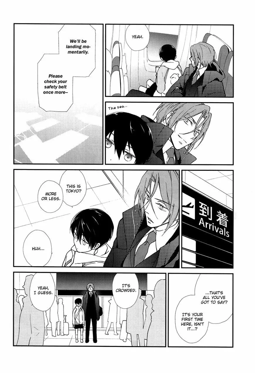 Free! dj - Eikan wa Kimi ni Kagayaku Chapter 3 page 11 - 