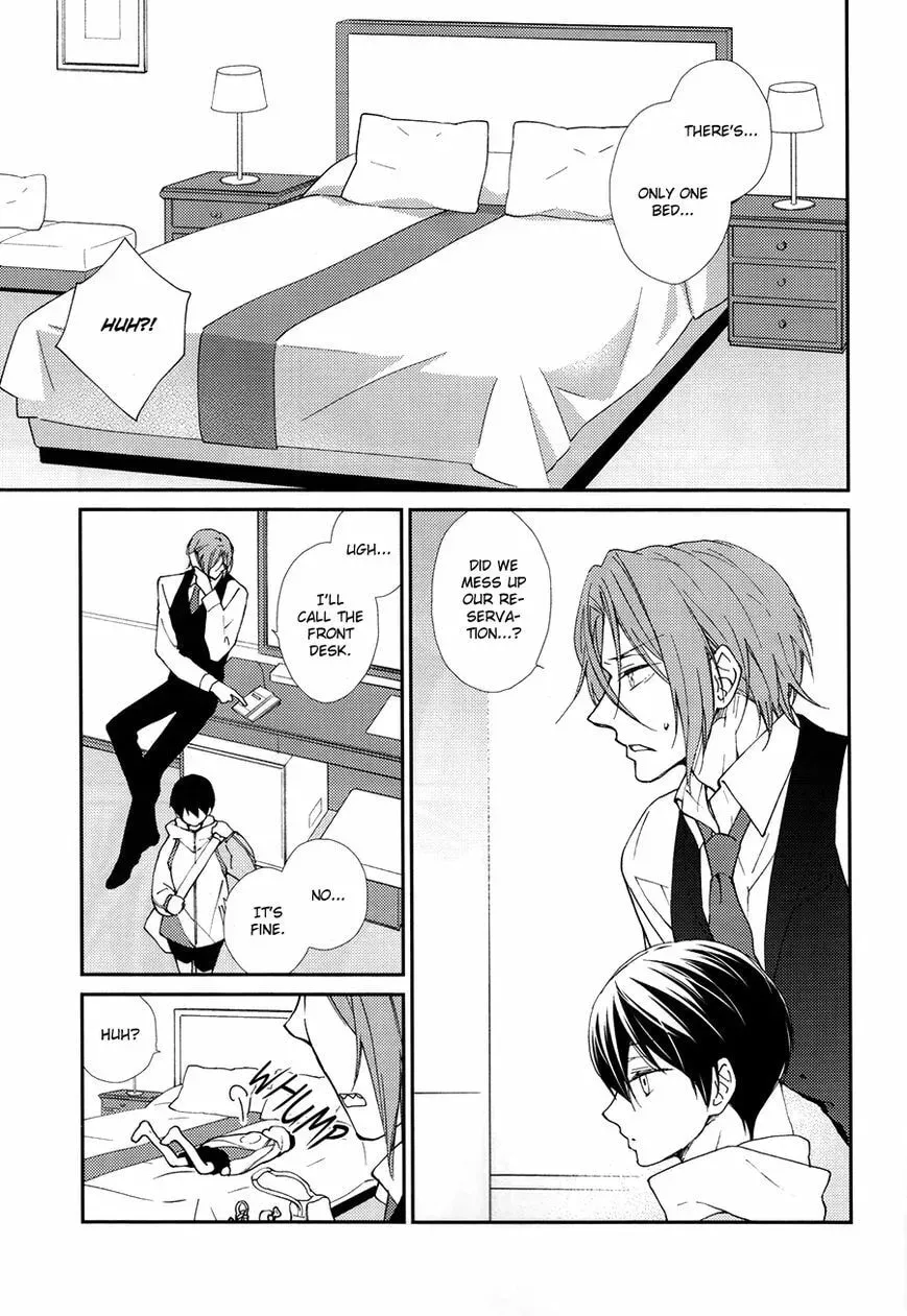 Free! dj - Eikan wa Kimi ni Kagayaku Chapter 3 page 14 - 