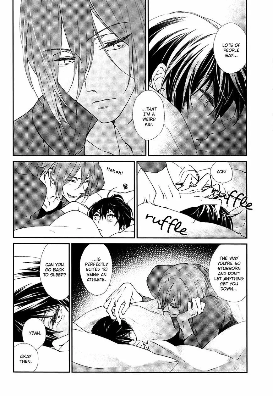 Free! dj - Eikan wa Kimi ni Kagayaku Chapter 3 page 17 - 