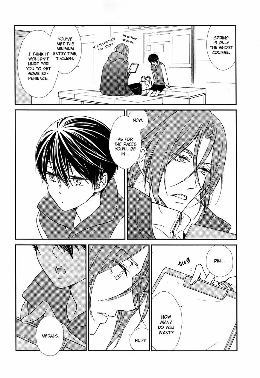 Free! dj - Eikan wa Kimi ni Kagayaku Chapter 3 page 3 - 