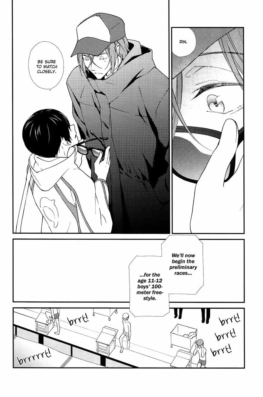 Free! dj - Eikan wa Kimi ni Kagayaku Chapter 3 page 21 - 