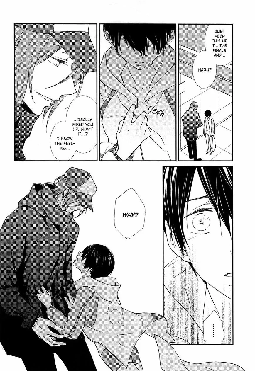 Free! dj - Eikan wa Kimi ni Kagayaku Chapter 3 page 23 - 