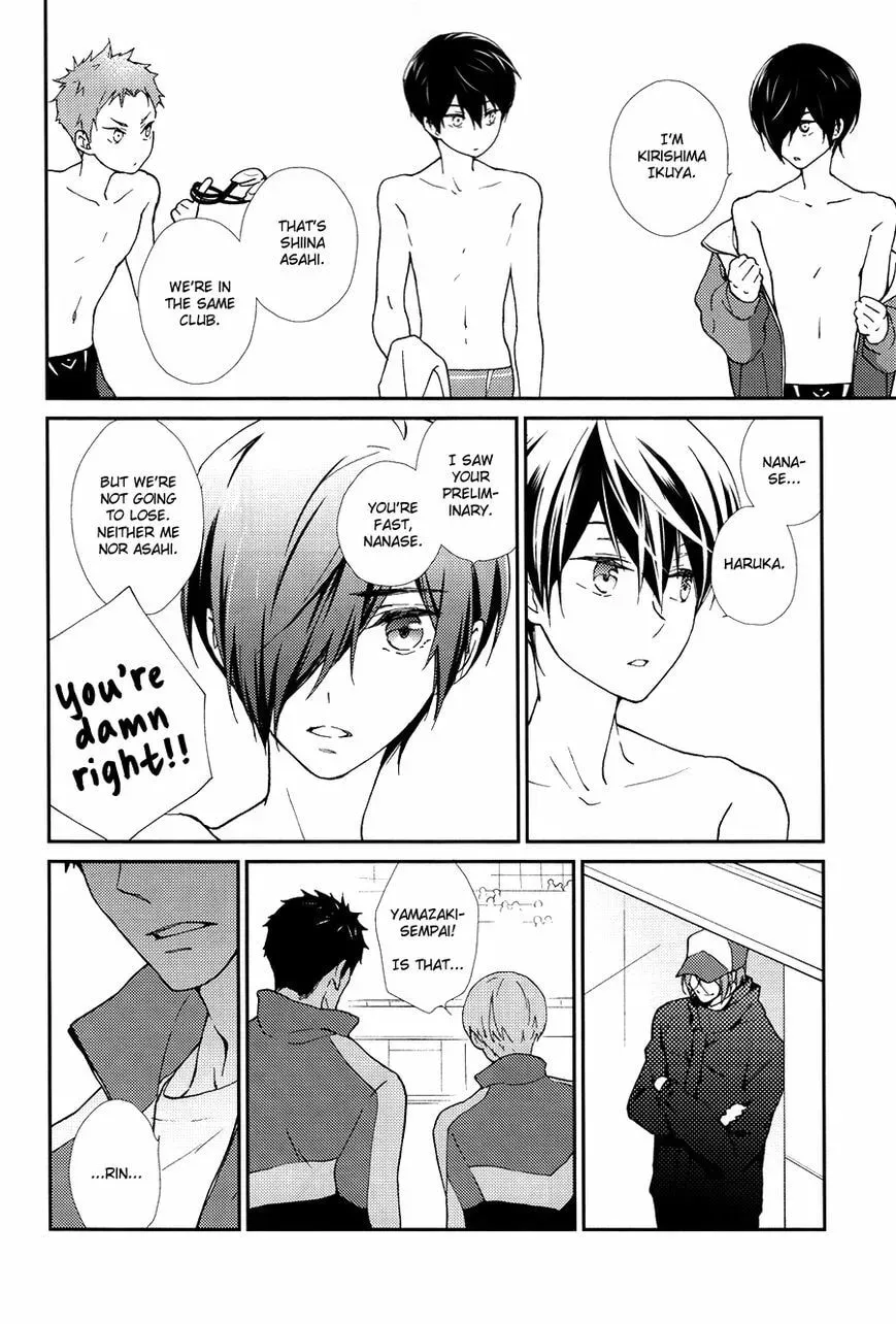 Free! dj - Eikan wa Kimi ni Kagayaku Chapter 3 page 27 - 
